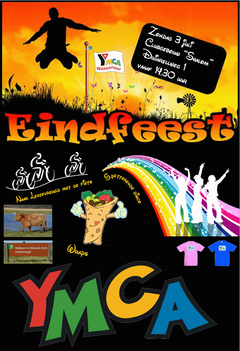 eindfeest poster